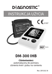 Instrukcja Diagnostic DM-300 IHB Ciśnieniomierz