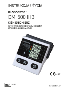 Instrukcja Diagnostic DM-500 IHB Ciśnieniomierz