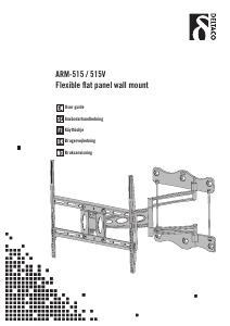 Manual Deltaco ARM-515 Wall Mount