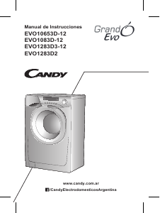 Manual de uso Candy GrandO EVO 1083 D-12 Lavadora