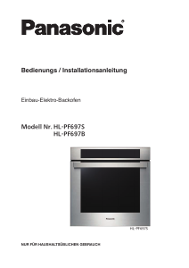 Bedienungsanleitung Panasonic HL-PF697B Backofen