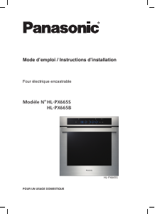 Mode d’emploi Panasonic HL-PX665B Four
