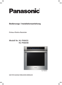 Bedienungsanleitung Panasonic HL-PX665S Backofen