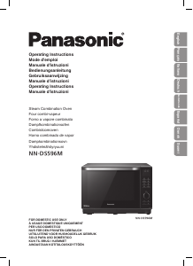 Käyttöohje Panasonic NN-DS596M Uuni