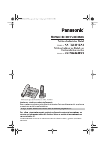 Manual de uso Panasonic KX-TG6451EX2 Teléfono