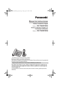 Manual de uso Panasonic KX-TG6461EX2 Teléfono