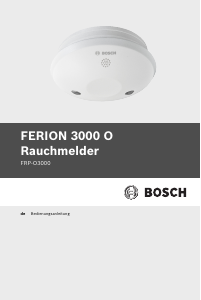 Bedienungsanleitung Bosch FRP-O3000 Ferion Rauchmelder