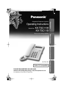 Handleiding Panasonic KX-TSC11W Telefoon