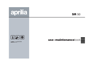 Käyttöohje Aprilia SR 50 (2003) Skootteri
