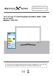 Bedienungsanleitung Reflexion LED-1941 LED fernseher