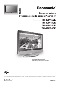 Brugsanvisning Panasonic TH-37PA40E Plasma TV