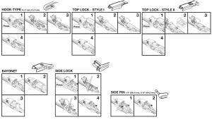 Manual de uso Biltema 58-240 Aerodynamic Limpiaparabrisas