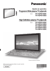 Priručnik Panasonic TH-42PH10EK Plazma televizor