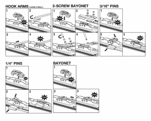 Manual Biltema 58-380 Standard Ştergător auto