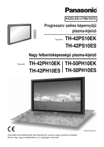 Használati útmutató Panasonic TH-42PH10EK Plazmatelevízió
