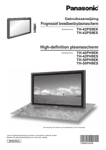 Handleiding Panasonic TH-42PH9EK Plasma televisie
