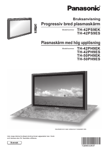 Bruksanvisning Panasonic TH-42PH9ES Plasma TV