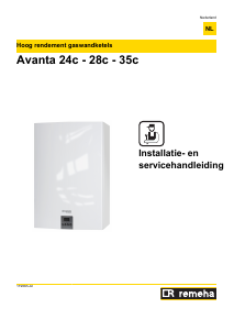 Handleiding Remeha Avanta 24c CV-ketel