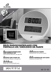 Manual Auriol IAN 91914 Alarm Clock Radio