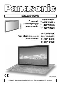 Használati útmutató Panasonic TH-50PHD8EK Plazmatelevízió