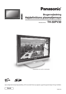 Brugsanvisning Panasonic TH-50PV30E Plasma TV