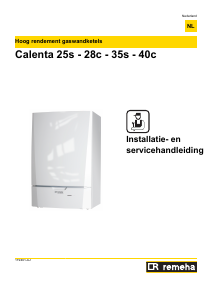 Handleiding Remeha Calenta 35s CV-ketel