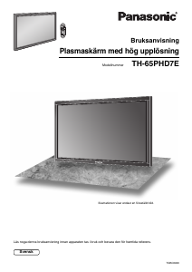 Bruksanvisning Panasonic TH-65PHD7EKJ Plasma TV