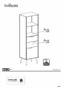 Handleiding Tvilum 75382 Kast