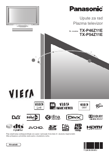 Priručnik Panasonic TX-P46Z11E Plazma televizor