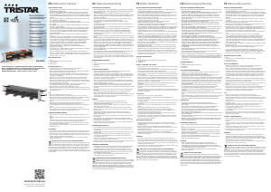 Handleiding Tristar RA-2994 Gourmetstel