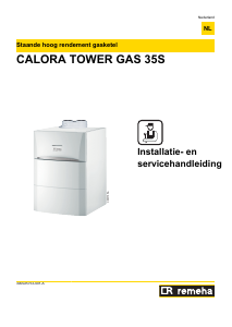 Handleiding Remeha Calora Tower Gas 35s CV-ketel