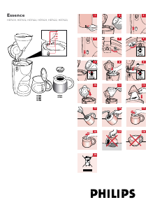 Manual Philips HD7626 Essence Coffee Machine