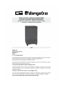 Manual Orbegozo HBF 100 Heater