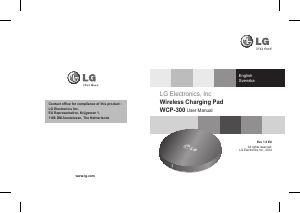 Handleiding LG WCP-300 Draadloze oplader