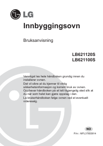 Bruksanvisning LG LB621100S Ovn