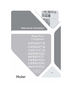 Manual Haier A3FE837CHJ Combina frigorifica