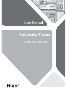 Manual Haier GHTD456FHS8 Fridge-Freezer