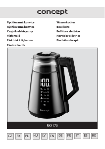 Manual Concept RK4170 Kettle
