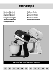 Handleiding Concept RM7010 Standmixer