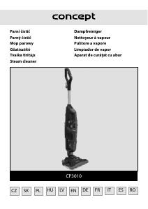 Handleiding Concept CP3010 Stoomreiniger