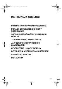 Instrukcja Bauknecht GKA 160 Zamrażarka