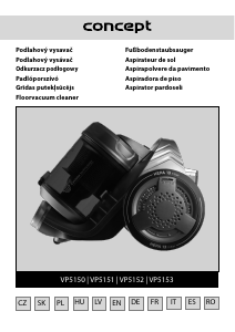 Manuale Concept VP5151 Aspirapolvere