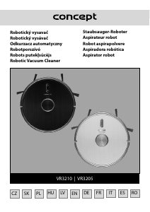 Manuál Concept VR3205 Vysavač