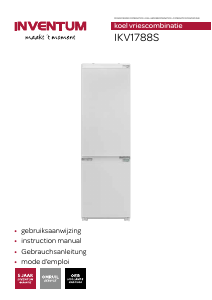 Manual Inventum IKV1788S Fridge-Freezer