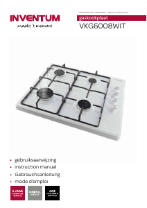 Manual Inventum VKG6008WIT Hob