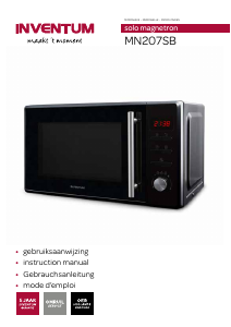 Manual Inventum MN207SB Microwave