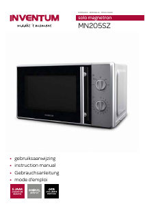 Manual Inventum MN205SZ Microwave