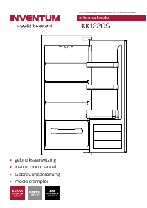 Bedienungsanleitung Inventum IKK1220S Kühlschrank