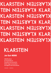 Manual de uso Klarstein 10035135 Jet Set 4000 Secadora