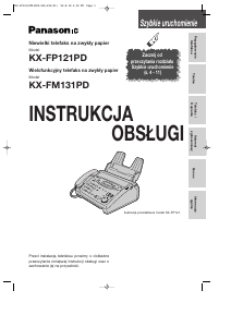Instrukcja Panasonic KX-FP121PD Faks